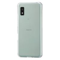 SoftBankSELECTION 耐衝撃 抗菌 クリアソフトケース for AQUOS wish/AQUOS wish2 SB-A031-SCAS（直送品）
