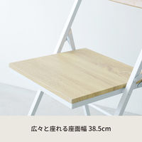 永井興産 ヴィンテージスクエアチェア NA（ナチュラル） NK-117NA 1脚（直送品）