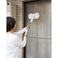 ファミリー・ライフ ファミラ 充電式くるくるツインモップ スピンマジック 8点セット+予備バッテリー 04252 1個