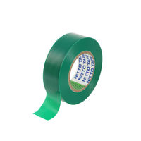 【ビニールテープ】 ビニルテープ No.21 緑 幅19mm×長さ10m J2513 ニトムズ 1セット（5巻入）