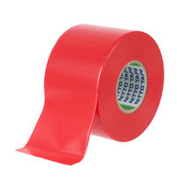【ビニールテープ】 ビニルテープ No.21 赤 幅50mm×長さ20m J3421 ニトムズ 1セット（5巻入）