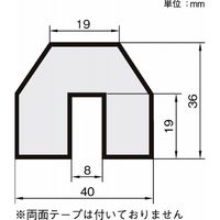 岩田製作所 バンパープロ|エッジタイプ BP8・BP34 BP8RーL1 1個（直送品）