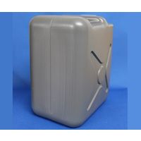 アズワン ポリ角容器 5L グレー 5本セット 64-5079-50 1セット(5本)（直送品）