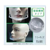 アズワン Mouse shield フリーサイズ 男女兼用タイプ 15個入 64-5406-81 1箱(15個)（直送品）