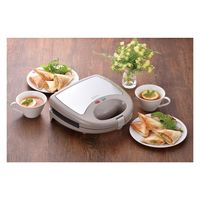 和平フレイズ ラノー 着脱式ホットサンドメーカーW(ステンレス)2枚組 MJ-0724 1個（直送品）