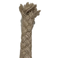 まつうら工業 ジュート麻8打ナチュラルロープ(芯入り)8mmΦX30m パック JUTE-HEMP-8STRAND-8X30 1巻