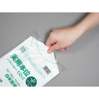 ゴミ袋 実用本位 nocoo in 白半透明 低密度 20L 厚さ:0.020mm 1袋（10枚入）日本サニパック