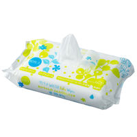 【旧品】おしりふき水99.9% 1セット（80枚入×48個）あかちゃんのふんわりおしりふき 水99.9％ レック  オリジナル