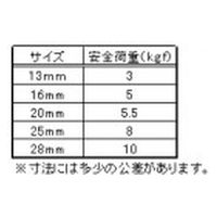 八幡ねじ ステンよーと 25mm 1セット(20本)（直送品）