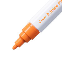 パイロット 水性マーカー ジュースペイント 中字 オレンジ SJP-20M-O 1セット（5本）