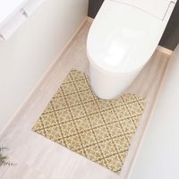 オカトー 使いすてトイレマット 15枚入 ベージュ 4905016015061 1個