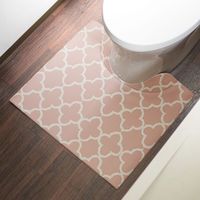 オカトー スキマにピタっ！PVCトイレマット 55×60 モロッカン 4905016019397 1個