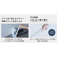 パナソニック 充電式掃除機 MC-NS100K-W 1台