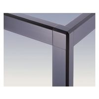 ハヤノ産業 EXCEED アップケース(鍵付き) ブラック×ブラック 900×310×491mm 2段 A90-349 BK 1台（直送品）