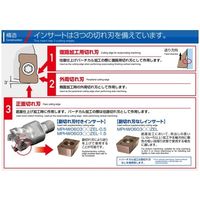 MOLDINO カッタ用インサート MPHW060308ZEL JP4120 1セット(10PC)（直送品）