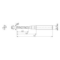 三菱マテリアル パックドリル MSE 0025SB VP20MF 1セット(3PC)（直送品）