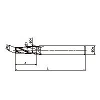 オーエスジー ハイスエンドミル/テーパ 85073 1セット(3PC)（直送品）
