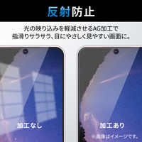 Galaxy S23 フィルム アンチグレア 衝撃吸収 抗菌 指紋防止 PM-G231FLFPAN エレコム 1個
