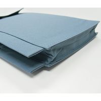 マービー 図面袋A4規格2穴大玉ハトメ3cmマチ付き 014-0271 5枚（直送品）