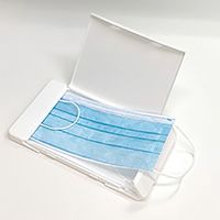 ＭＩクリエーションズ 抗菌マスクケース 5個（直送品）