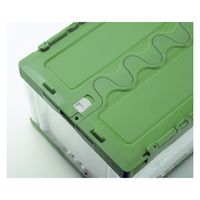 岐阜プラスチック工業 オリタタミコンテナ CF-S76NR G グリーン 1個（直送品）