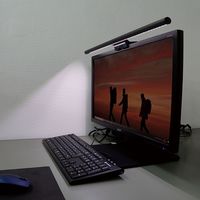 朝日電器 USBモニターライト デスクトップ用 EML-DP01(CG) 1台（直送品）