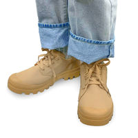 ヤマショウ 撥水スニーカー ベージュ 3L YSS-202BG 1足（直送品）