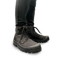 ヤマショウ 撥水ハイカットスニーカー ブラック M YSS-203BK 1足（直送品）