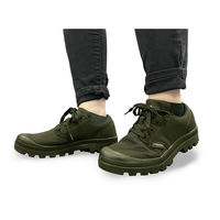 ヤマショウ 撥水スニーカー カーキ LL YSS-202KH 1足（直送品）