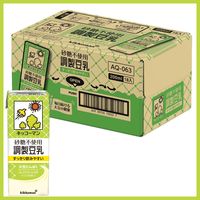 キッコーマン 砂糖不使用 調製豆乳 200ml 1箱（18本入）
