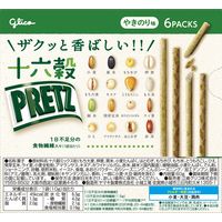 十六穀プリッツやきのり味＜6袋＞ 3個 江崎グリコ プレッチェル おつまみ