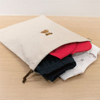 コッカ 巾着 大 くま CS-1214 1枚