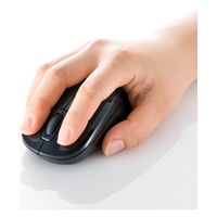 サンワサプライ ワイヤレスマウス 無線 Bluetooth 静音 3ボタン 小型 ブルーLED MA-BBSK315BK 1個（直送品）