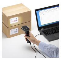 サンワサプライ ワイヤレス2次元バーコードリーダー(Bluetooth対応) BCR-BT2D4BK 1個（直送品）