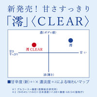 松竹梅 白壁蔵 澪 クリア スパークリング清酒　300ml 1本 宝酒造 日本酒　みお
