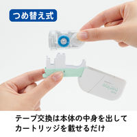 プラス テープのり ノリノスポット 詰め替え用テープ 54433 1個