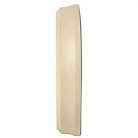 ノア精密 電波時計:エアリアルレトロ W-571 WH 1個（直送品）