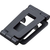 タブレット用スタンド アルミスタンド 角度調節可能 ブラック TB-DSCHALBK エレコム 1個 TB-DSCHALBK（直送品）