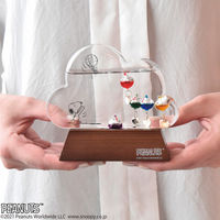 茶谷産業 スヌーピー ガラスフロート温度計クラウド 23-0282-050 1箱（直送品）