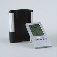 ニード 【60箱セット】マルチクロック付ペンスタンド 23-3301-062（直送品）