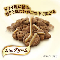 銀のスプーン 三ツ星グルメ お魚味クリーム毛玉ケア 国産 180g（18g×10袋）12個 キャットフード ドライ
