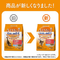 オールウェル 早食いが気になる猫用 チキン味 国産 1.5kg（375g×4袋）5袋 キャットフード ドライ