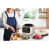 グループセブジャパン ティファール　ラクラクッカープラスコンパクト電気圧力鍋（３．０ｌ） 23-0516-018 1箱（直送品）