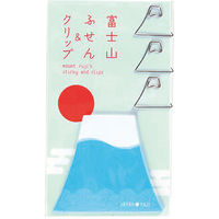 エピオス 【30袋セット】富士山ふせん＆クリップ 23-0615-083（直送品）