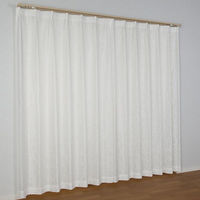 ユニベール イーリアス レースカーテン 1000×1330mm ホワイト 4548654466248  1セット（レースカーテン2枚）（直送品）