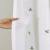 ユニベール フレーク2 レースカーテン 1500×1760mm グリーン 4548654746791  1枚（直送品）