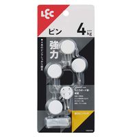 レック 強力ピンフック 耐荷重4kg H00408 1パック（4個）