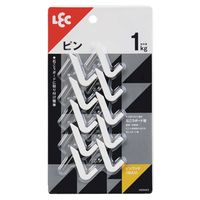 レック ピンフック ホワイト 耐荷重1kg H00403 1パック（10個）