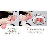 犬用 レインブーツタイプ パウテクト SSサイズ ダークブラウン （4個入り）1個