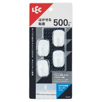 レック はがせる粘着カレンダーフック 耐荷重500g H00465 1セット（20個：4個×5）